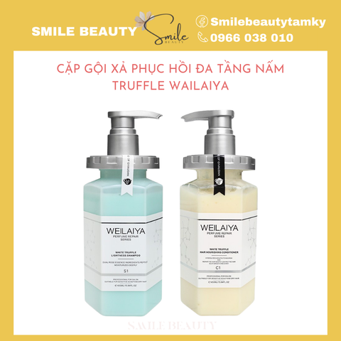 Cặp gội xả phục hồi đa tầng nấm Truffle Weilaiya