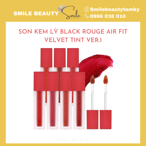 Son Black Rouge Air Fit Velvet Tint Ver.1