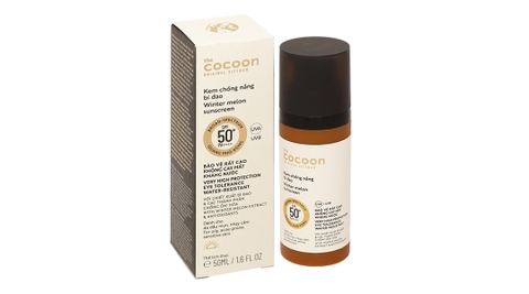 Kem chống nắng bí đao Cocoon SPF50+/ PA++++ cho da nhạy cảm, dầu mụn chai 50ml
