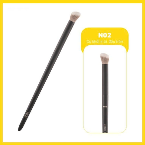 Cọ khối mũi Vacosi đầu tròn N02