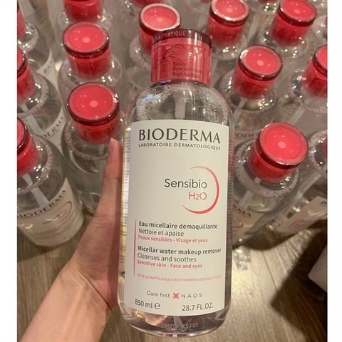 Tẩy Trang Cho Da Nhạy Cảm Bioderma 850ml Màu Hồng