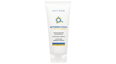 Sữa rửa mặt da dầu mụn Actidem Derma PH Gel Cleanser