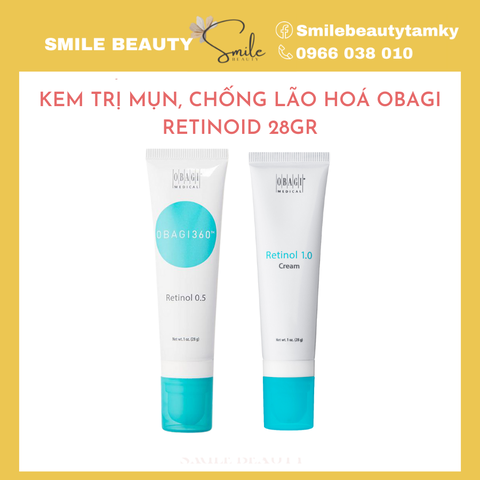 Kem dưỡng Retinol Obagi chống lão hóa, trị mụn 28gr