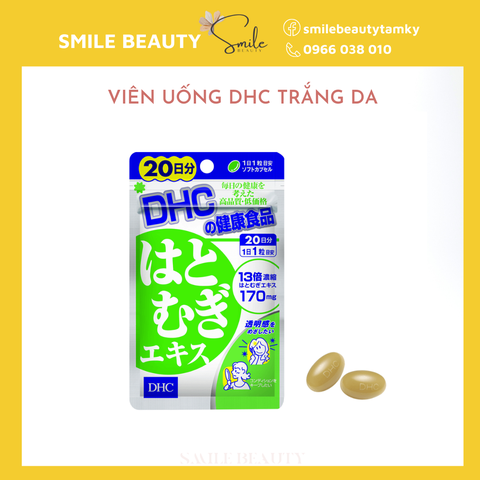 Viên uống DHC trắng da - 20 viên TPCN