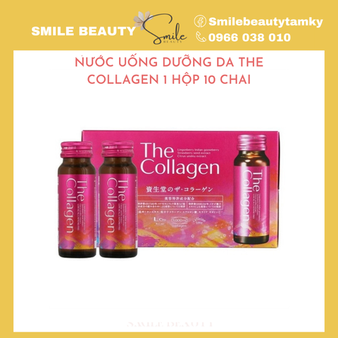 Nước Uống Dưỡng Da The Collagen Shiseido Nhật (hộp 10 chai) TPCN