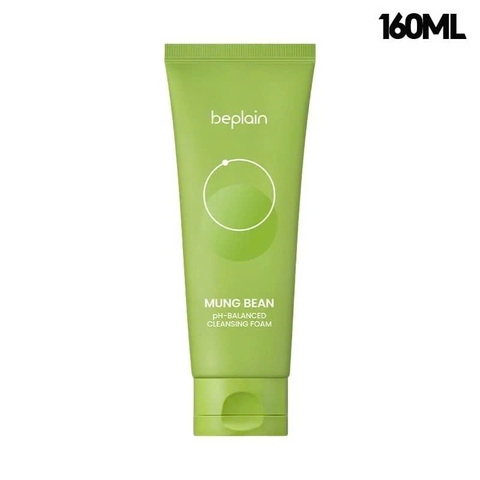 Sữa Rửa Mặt Beplain Mung Bean PH Balanced Cleansing Foam 160ml