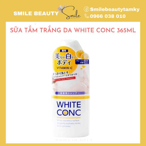 Sữa Tắm Trắng Da White Conc