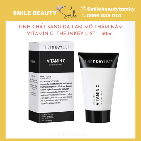 Serum Vitamin C dưỡng trắng sáng da The Inkeylist 30ml