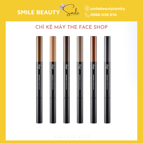 Chì Kẻ Mày 2 Đầu The Face Shop