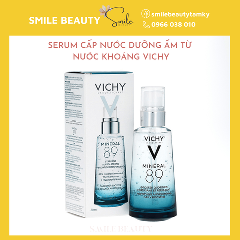 Dưỡng Chất Khoáng Cô Đặc Vichy Mineral 89 Phục Hồi, Bảo Vệ Da