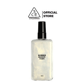 Xịt Khoá nền Makeup 3CE Có Nhũ Tạo Hiệu Ứng Nền Căng Bóng 100ml