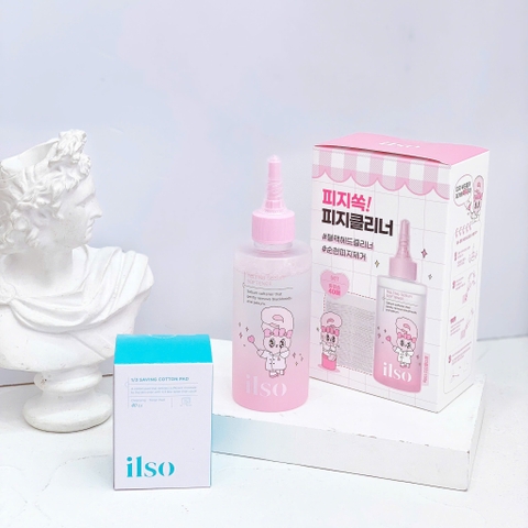 Dung dịch đẩy mụn ilso Super Melting Sebum Softener 150ml+ 40bông