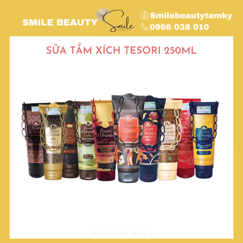 Sữa tắm xích Tesori tuýp 250ml