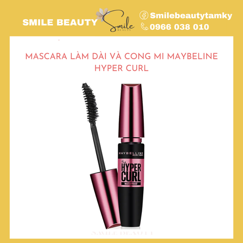 Mascara  làm dài và cong mi Maybeline hyper curl