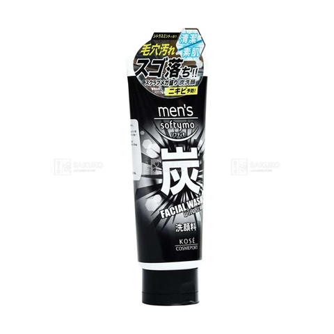 Sữa rửa mặt hoạt tính Kose Softymo MENʼS 130g