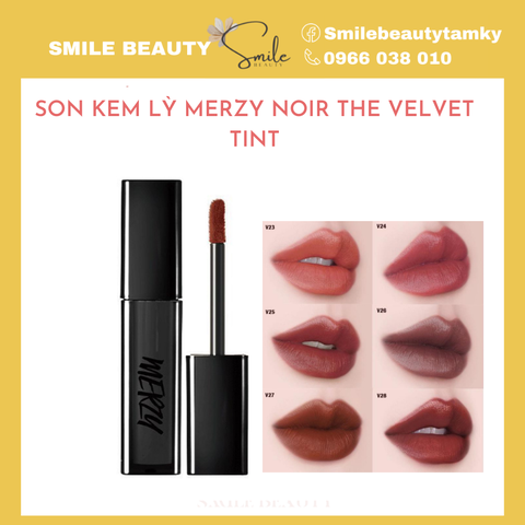 Son Kem Lì Merzy Noir In The Velvet Tint