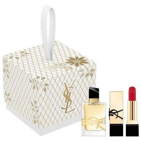 Set Nước Hoa YSL Yves Saint Laurent Libre EDP Kèm Son Mini