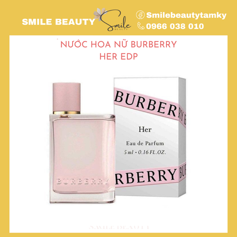 Nước hoa Burberry Her Eau de Parfum 5ml