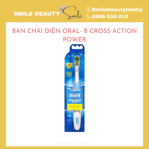 Bàn chải điện Oral-B Cross Action Power Hàn Quốc