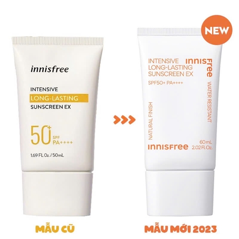 Kem Chống Nắng Innisfree Intensive Long Lasting SPF50 50ml