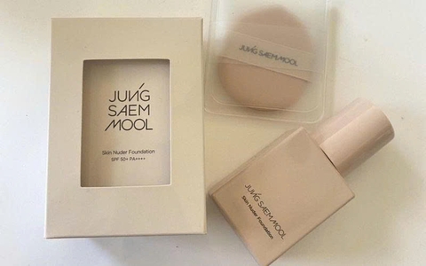 Kem Nền Jung Saem Mool Skin Nuder Foundation