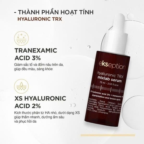 Serum Ekseption TRX Dưỡng Sáng, Làm Mờ Sắc Tố Da 75ml