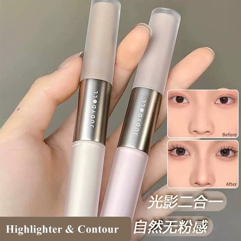 Tạo Khối Bắt Sáng Judy doll Kem Dạng Lỏng Hai Đầu 4.8G