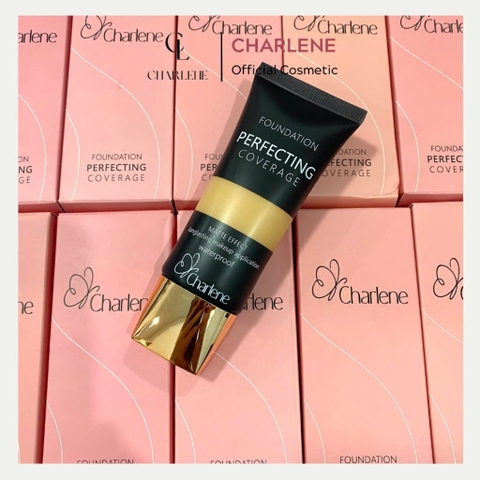 Kem Nền Chống Nước, Chống Mồ Hôi Charlene Foundation Perfecting V001