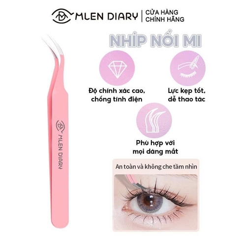 Nhíp Nối Mi Chuyên Nghiệp Giúp Dễ Dàng Gắn Mi Mlen Diary