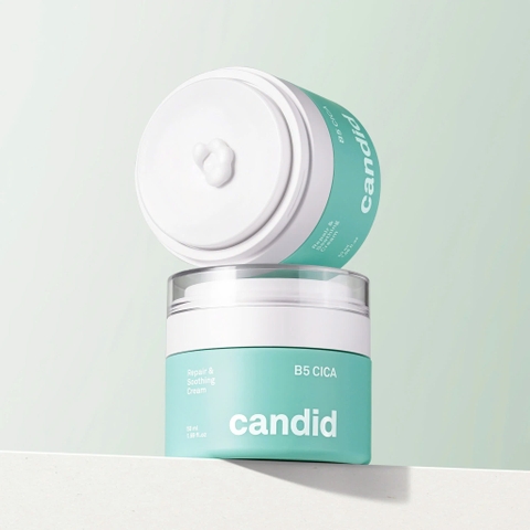 Kem dưỡng ẩm B5 Cica Candid Repair & Soothing Cream