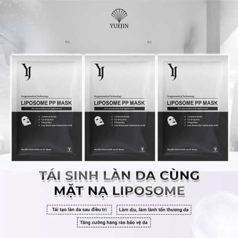 Mặt Nạ Yuejin Liposome PP Mask Phục Hồi, Cấp Ẩm Đa Tầng 25ml
