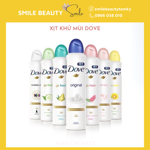 Xịt khử mùi Dove 150ml