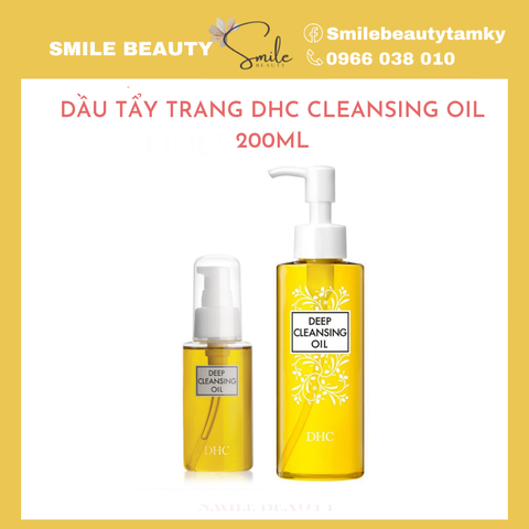 Dầu tẩy trang DHC Deep Cleansing Oil