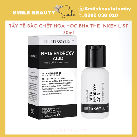 Serum BHA trị mụn The Inkeylist 30ml