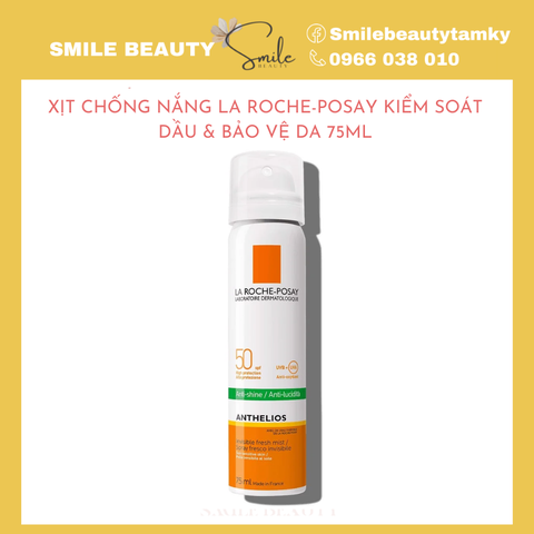 Xịt Chống Nắng La Roche-Posay Kiểm Soát Dầu & Bảo Vệ Da 75ml
