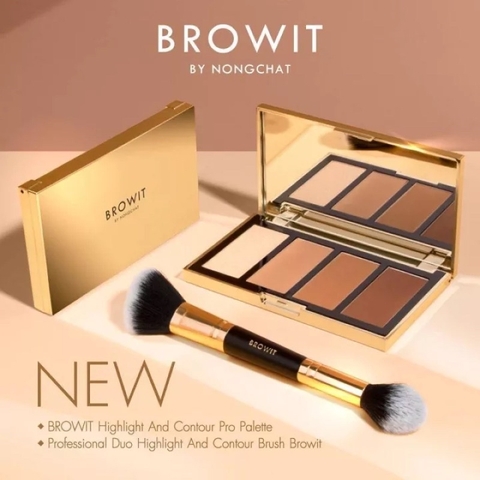 Phấn tạo khối và bắt sáng Highlight Browit by Nongchat