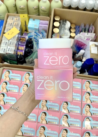 Sáp tẩy trang Zero clean màu hồng 100ml