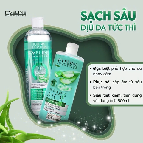 Nước tẩy trang Eveline