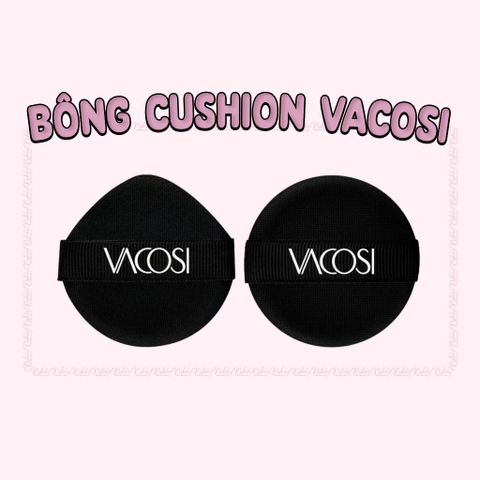 Bông Cushion Đen Vacosi Cushion Sponge Black