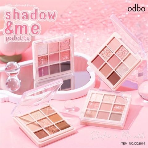 Phấn Mắt Odbo Shadow Me Palette 9 ô