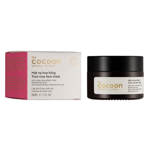 Mặt nạ dưỡng ẩm da hoa hồng Cocoon 30ml