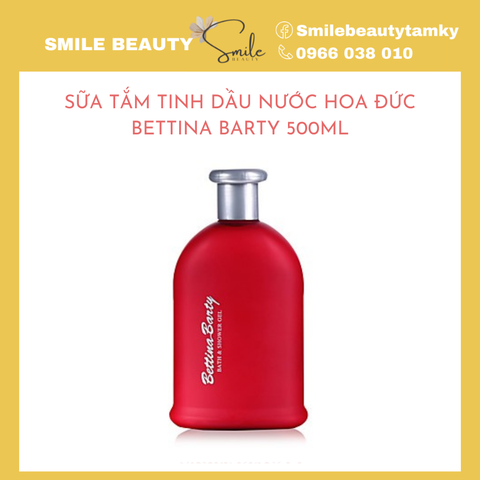 Sữa tắm tinh dầu nước hoa Đức Bettina Barty Bath & Shower Gel 500ml