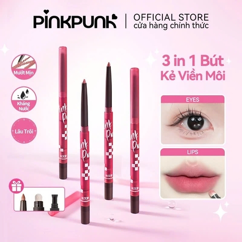 Chì kẻ viền môi & bọng mắt Pinkpunk