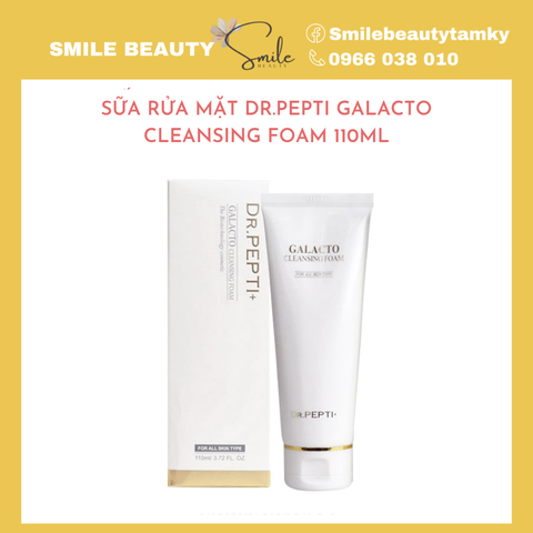 Sữa rửa mặt Dr.Pepti Galacto Cleansing Foam 110ml