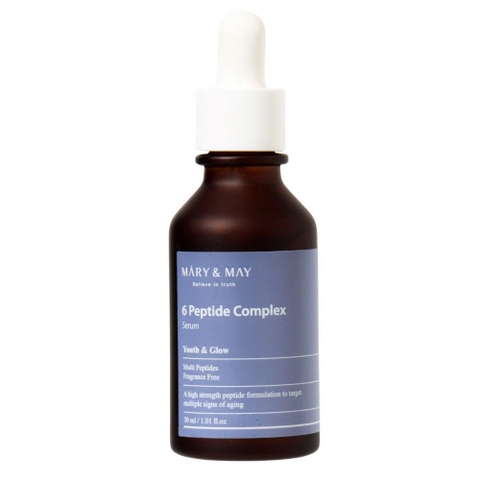 Tinh Chất Trẻ Hoá Tái Tạo Da Mary & May 6 Peptide Complex Serum