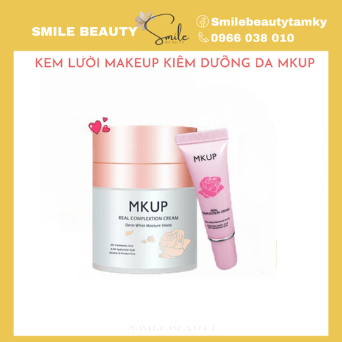 Kem  lười nâng tone Makeup kiêm dưỡng da Mkup