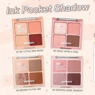 Phấn Mắt 4 Ô Peripera Ink Pocket Shadow Palette