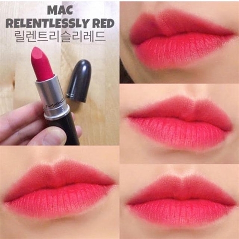 SON THỎI LÌ MAC 706 RELENTLESSLY RED