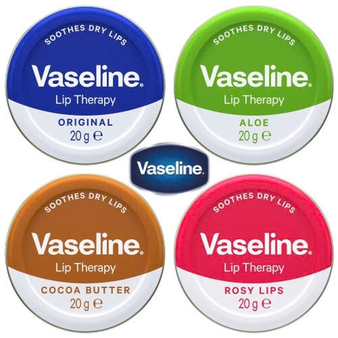 Dưỡng môi Vaseline Lip Therapy 20g HỘP THIẾC