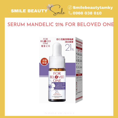 Serum sáng da, mờ thâm, trị mụn Mandelic Acid For Beloved One 21%